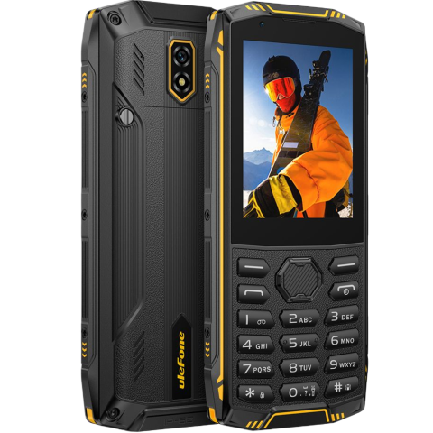 Telefon rugged cu butoane Ulefone Armor Mini 5, 4G, Dual SIM, 2.8" Touchscreen, Quad-Core, 1GB RAM, 8GB, Wi-Fi, 2500mAh, Android 11 [1]