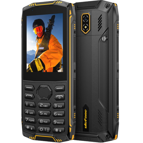 Telefon rugged cu butoane Ulefone Armor Mini 5, 4G, Dual SIM, 2.8" Touchscreen, Quad-Core, 1GB RAM, 8GB, Wi-Fi, 2500mAh, Android 11 [3]