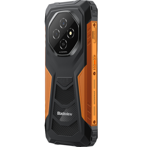 Telefon rugged Blackview FORT 1 4G Dual SIM 6.56" 90Hz HD+ 4GB RAM 128GB NFC 10000mAh Android 15 Orange [4]