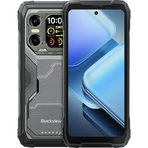 Produse Blackview - Telefon rugged Blackview Xplore 1 5G Dual SIM 16GB+ 512GB Dual Display 6.78" 2K 120Hz + 2-inch NFC 20000mAh Android 15 Black