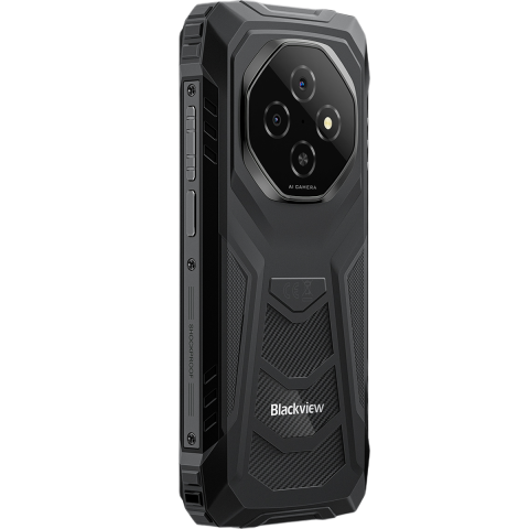 Blackview FORT 1, 4G, Dual SIM, 6.56" 90Hz, 6GB RAM, 256GB, NFC, 10000mAh, Android 15, Black [6]