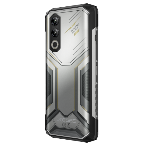 Telefon rugged Doogee Blade20 Max, 4G, 6.6-inch 120Hz, Helio G100, 12GB RAM, 1TB, NFC, 11800mAh, Android 15, Silver [3]