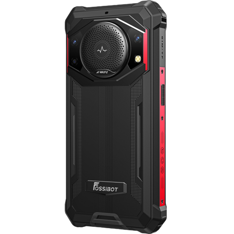 Telefon rugged Fossibot F101P, 4G, 5.45-inch, Helio P22, 4GB RAM, 64GB, 10600mAh, Android 13, Red [2]