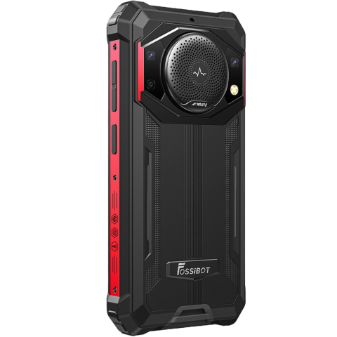 Telefon rugged Fossibot F101P, 4G, 5.45-inch, Helio P22, 4GB RAM, 64GB, 10600mAh, Android 13, Red [6]