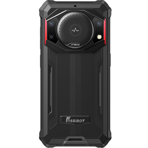Telefon rugged Fossibot F101P, 4G, 5.45-inch, Helio P22, 4GB RAM, 64GB, 10600mAh, Android 13, Red [3]