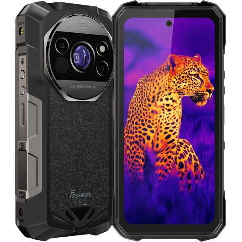 Produse Fossibot - Telefon Fossibot F115 Ultra, 5G, 6.78" 120Hz, Dimensity 7100, 12GB RAM, 256GB, Camera Thermal, Telemetru Laser 1200m, NFC, 20000mAh, Android 16