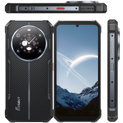 Telefon rugged Fossibot F109s, 4G, Dual SIM, 6.75" IPS, Helio G81, 6GB RAM, 256GB, 10600mAh, Android 14, Blue [7]