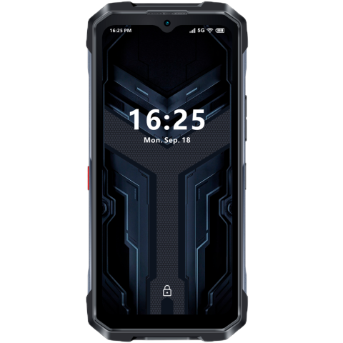 Hotwav Hyper 7s, 5G, 6.6" 120Hz, 8-Core T8200, 256GB, NFC, RGB Light, Android 15, Black [1]