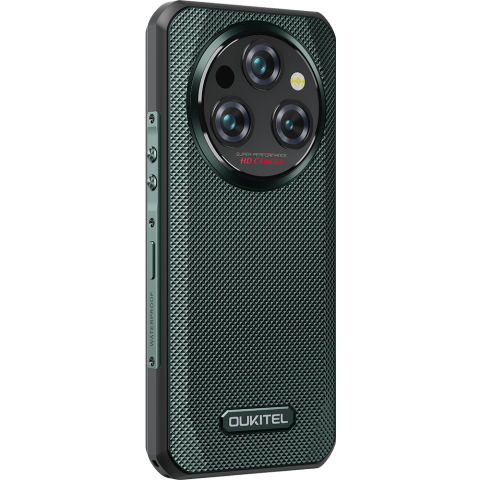 Telefon Oukitel WP35, 5G, Dual SIM, 6.6" 2K, MTK Dimensity 6100 Plus, 8GB RAM, 256GB, NFC, 11000mAh, Android 14, Green [9]