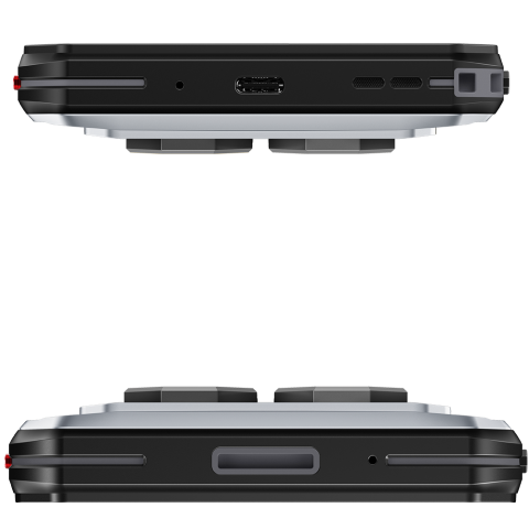 Telefon rugged Oukitel WP60, 5G, 7.2" IPS 120Hz, Dimensity 7025, 8GB RAM, 256GB, NFC, Android 15, Silver [9]