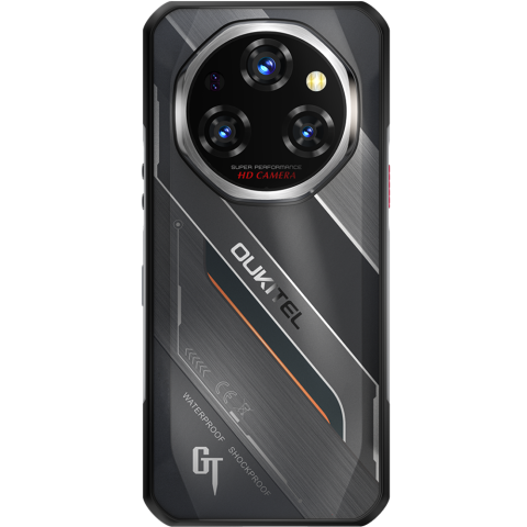 Telefon rugged Oukitel WP62, 5G, 6.6" IPS 120Hz, Dimensity 7025, 12GB RAM, 512GB, NFC, 11000mAh, Android 15, Black [4]