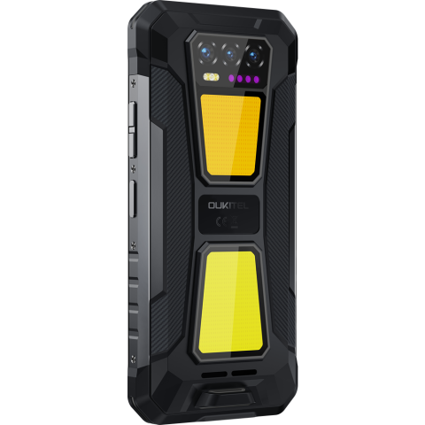 Telefon rugged Oukitel WP58 Pro, 5G, 6.7-inch 120Hz, T8200, 8GB RAM, 256GB, NFC, Android 15, Black [1]
