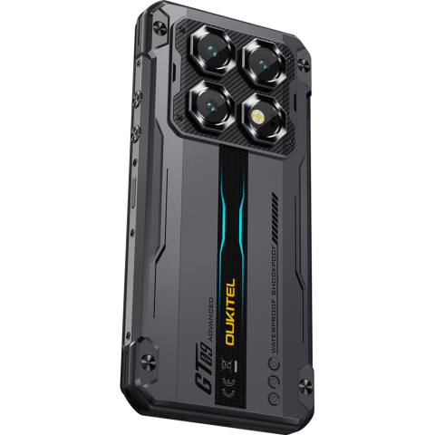 Telefon rugged Oukitel WP60, 5G, 7.2" IPS 120Hz, Octa-Core Dimensity 7025, 16GB RAM + 512GB, NFC, 10000mAh, Android 15, Black [10]