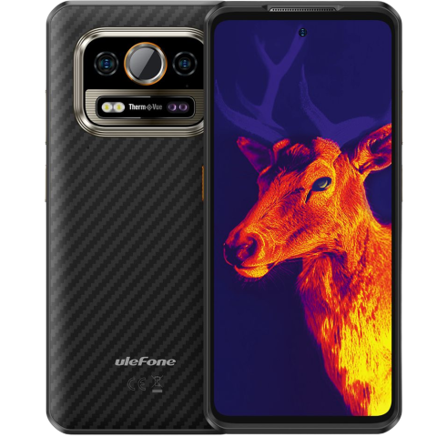 Telefon Ulefone Armor 25T Thermal, 4G, Dual SIM, Octa-Core Helio G99, 6GB RAM, 256GB, NFC, Camera ThermoVue Turbo, Android 15 [1]