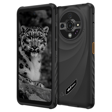 Telefon rugged Ulefone Armor X31, 4G, 6.56" 90Hz, Helio G91, 6GB RAM, 128GB, NFC, Android 14, Black [1]