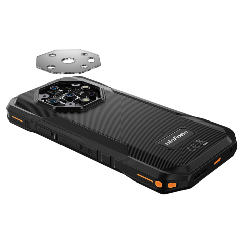 Ulefone Armor X32 Pro, 5G, 5.65" 90Hz, 8GB RAM, 256GB, NFC, Android 15, Orange [17]