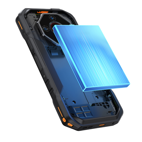 Ulefone Armor X32 Pro, 5G, 5.65" 90Hz, 8GB RAM, 256GB, NFC, Android 15, Orange [16]