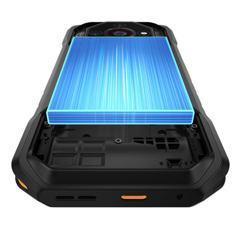Ulefone Armor X32 Pro, 5G, 5.65" 90Hz, 8GB RAM, 256GB, NFC, Android 15, Orange [15]