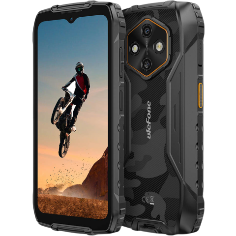 Telefon rugged Ulefone RugKing 4 Pro, 4G, Octa-Core T7250, 8GB RAM, 256GB, 6.56" HD+, NFC, 10000mAh, Android 15, Orange