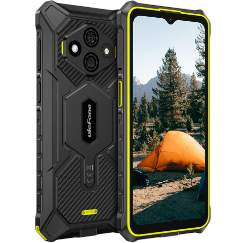 Telefon rugged Ulefone RugKing 3 Pro 4G, Octa-Core T7250, 8GB RAM, 128GB, 6.56" HD+, NFC, Android 15, Green [1]