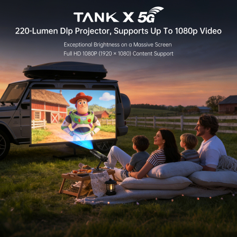 Resigilat telefon Unihertz 8849 Tank X, 5G, Proiector Video Full HD, 6.78" 120Hz, Dimensity 8200, 16GB RAM, 512GB, NFC, 17600mAh, Android 15 [9]
