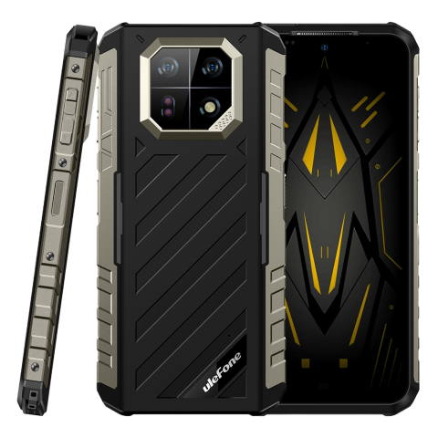 Telefon Ulefone Armor 22, 4G, Dual SIM, 6.58" 120Hz, Octa-Core Helio G98, 8GB RAM, 128GB, NFC, Android 13, Black [22]
