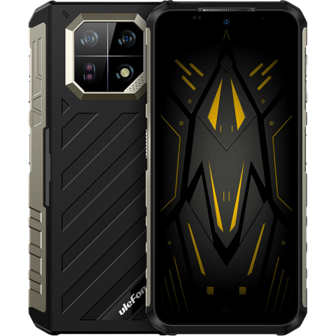 Telefoane Mobile Ulefone - Telefon Ulefone Armor 22, 4G, Dual SIM, 6.58" 120Hz, Octa-Core Helio G98, 8GB RAM, 128GB, NFC, Android 13, Black