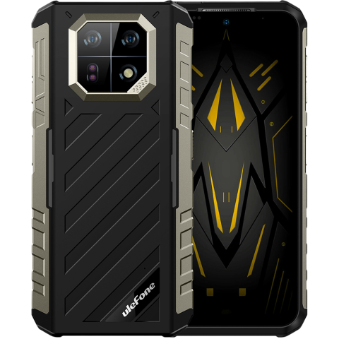 Telefon Ulefone Armor 22, 4G, Dual SIM, 6.58" 120Hz, Octa-Core Helio G98, 8GB RAM, 128GB, NFC, Android 13, Black [1]