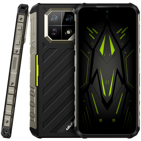 Ulefone Armor 22, 4G, 6.58" 120Hz, Octa-Core Helio G98, 8GB RAM, 128GB, NFC, Android 13, Green [20]