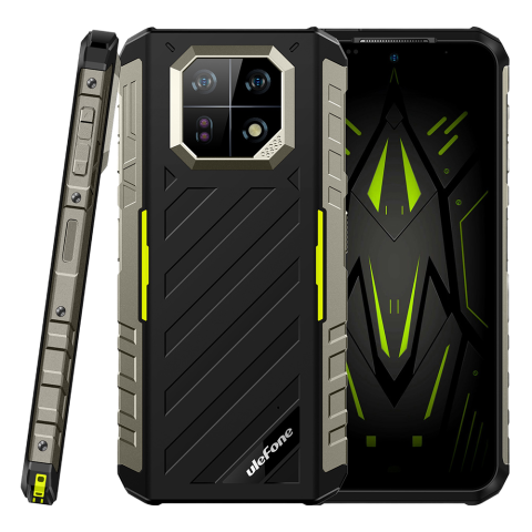 Ulefone Armor 22, 4G, 6.58" 120Hz, Octa-Core Helio G98, 8GB RAM, 128GB, NFC, Android 13, Green [22]