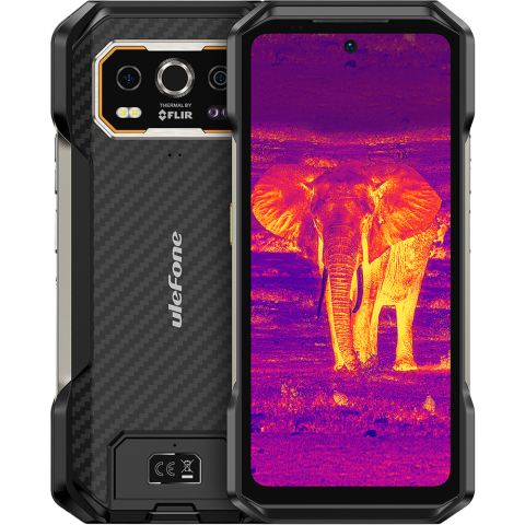 Mobile Phones Ulefone - Ulefone Armor 27T Thermal by FLIR, 4G, 6.78" 120Hz, Helio G99, 12GB RAM, 256GB, NFC, Android 15