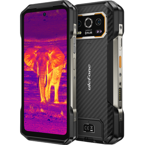 Ulefone Armor 27T Thermal by FLIR, 4G, 6.78" 120Hz, Helio G99, 12GB RAM, 256GB, NFC, Android 15 [1]