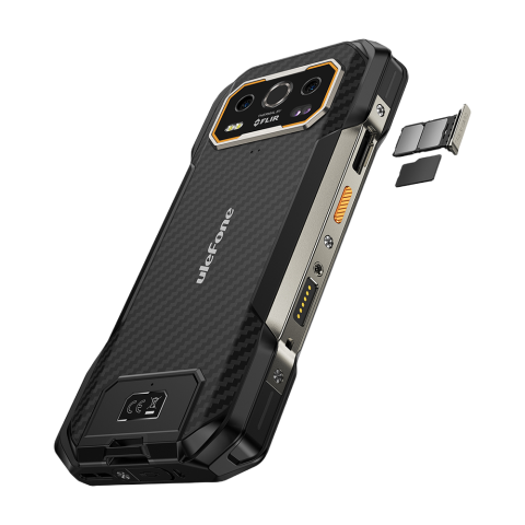 Ulefone Armor 27T Thermal by FLIR, 4G, 6.78" 120Hz, Helio G99, 12GB RAM, 256GB, NFC, Android 15 [19]