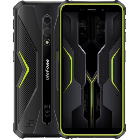 Telefoane & Tablete Ulefone - Telefon Ulefone Armor X12 Pro 4G Octa-Core Helio G36 4GB RAM/64GB NFC IP68/IP69K Android 13 Green