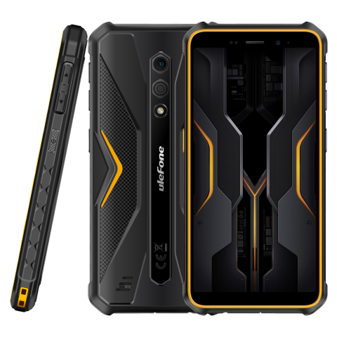 Telefon Ulefone Armor X12 Pro, 4G, Dual SIM 5.45" HD, Octa-Core Helio G36, 4GB RAM, 64GB, NFC, Android 14, Orange [9]