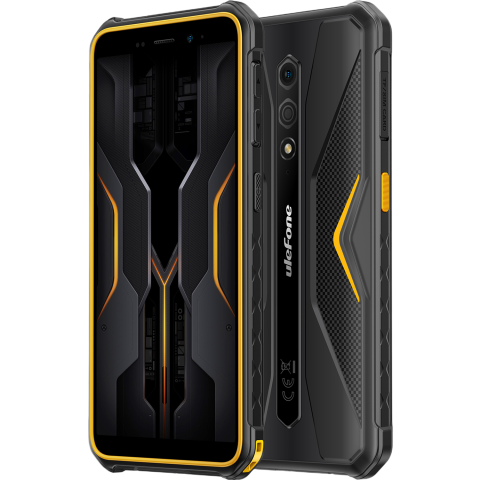 Telefon Ulefone Armor X12 Pro, 4G, Dual SIM 5.45" HD, Octa-Core Helio G36, 4GB RAM, 64GB, NFC, Android 14, Orange [1]