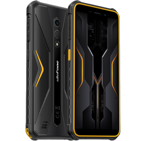 Telefon Ulefone Armor X12 Pro, 4G, Dual SIM 5.45" HD, Octa-Core Helio G36, 4GB RAM, 64GB, NFC, Android 14, Orange [3]