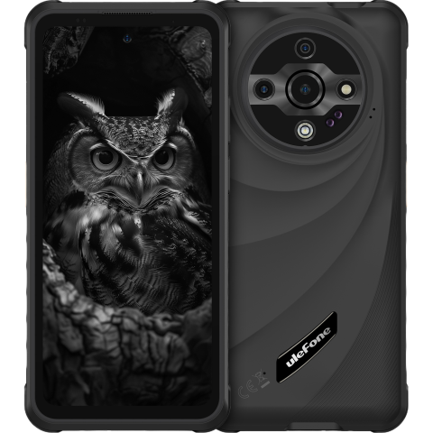 Telefoane & Tablete Ulefone - Telefon Ulefone Armor X31 Pro 5G Dimensity 6300 256GB 8GB RAM NFC IP68/IP69K Android 14 Black