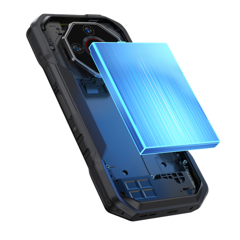 Ulefone Armor X32 Pro, 5G, 5.65" 90Hz, 8GB RAM, 256GB, NFC, Android 15, Black [16]