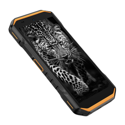 Telefon rugged Ulefone Armor X32, 4G, Helio G91, 5.65" 90Hz, 6GB RAM, 128GB, NFC, Android 15, Orange [6]