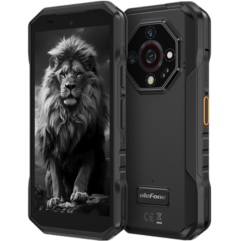 Ulefone Armor X32 Pro, 5G, 5.65" 90Hz, 8GB RAM, 256GB, NFC, Android 15, Black [1]