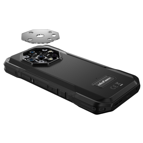 Ulefone Armor X32 Pro, 5G, 5.65" 90Hz, 8GB RAM, 256GB, NFC, Android 15, Black [17]