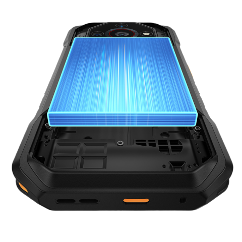 Telefon rugged Ulefone Armor X32, 4G, Helio G91, 5.65" 90Hz, 6GB RAM, 128GB, NFC, Android 15, Orange [14]