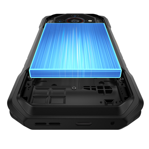 Ulefone Armor X32 Pro, 5G, 5.65" 90Hz, 8GB RAM, 256GB, NFC, Android 15, Black [15]