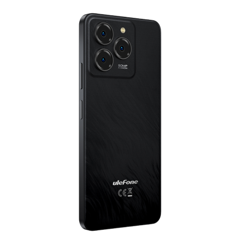 Ulefone Note 20 Pro, 4G, 6.75" HD+ 90Hz, 8-Core T606, 4GB RAM, 256GB, 50MP, 6000mAh, Android 14, Satin Black [13]