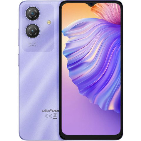 Produse Ulefone - Telefon Ulefone Note 21, 4G, 6.56" 90Hz, T606, 4GB RAM, 128GB, 5000mAh, Android 14, Purple