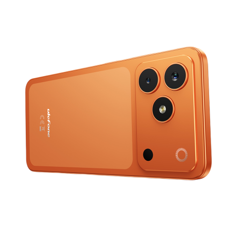Ulefone Note 23, 4G, Dual SIM, 6.56" 90Hz, Octa-Core T7100, 3GB RAM + 32GB, GPS, Camera 8MP + 5MP, Face Unlock, 5000mAh, Android 16 Go, Orange [6]