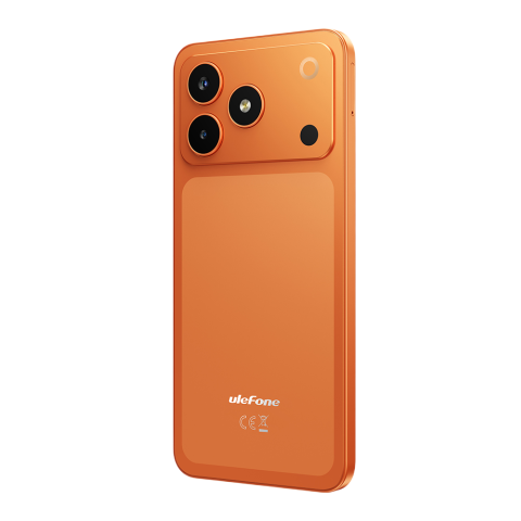 Ulefone Note 23, 4G, Dual SIM, 6.56" 90Hz, Octa-Core T7100, 3GB RAM + 32GB, GPS, Camera 8MP + 5MP, Face Unlock, 5000mAh, Android 16 Go, Orange [21]