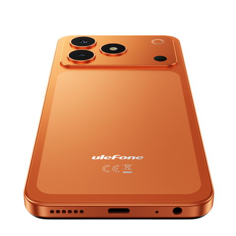 Ulefone Note 23, 4G, Dual SIM, 6.56" 90Hz, Octa-Core T7100, 3GB RAM + 32GB, GPS, Camera 8MP + 5MP, Face Unlock, 5000mAh, Android 16 Go, Orange [5]