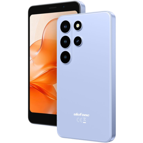 Telefon Ulefone Note 22, 4G, Dual SIM, 5" HD , Octa-Core T7100, 32GB, GPS, Face Unlock, 3000mAh, Android 16 Go, Sky Blue [2]
